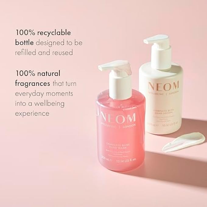 NEOM - HAND WASH (300ML, COMPLETE BLISS) | BLUSH ROSE, LIME & BLACK PEPPER - Image 4